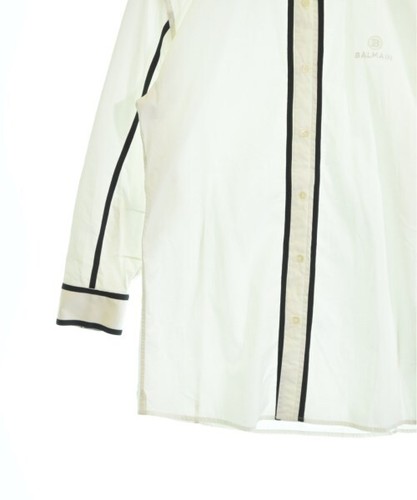 BALMAIN Casual Shirts WhitexBlack 39(Approx. M) 2200575119017 - Picture 6 of 7