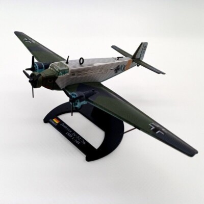 1:144 WWII Junkers Ju 52 Condor Legion Bomber Model Diecast