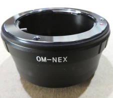 Olympus OM Lens to Sony NEX E Camera Mount Adapter ILCE  6300  5100 NEX 5T 7R II