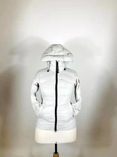 Canada Goose Abbott Packable Jacket Women Size 2XS Silverbirch White Down Coat