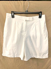 fairway sport vintage WOMENS WHITE SHORTS. Hi-Waist SIZE 12