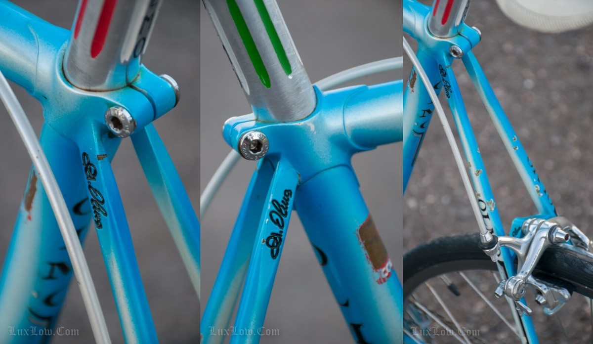 Vintage 60cm Olmo Sintex RoadBike Columbus STX Steel Suntour
