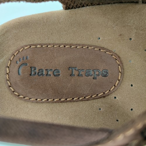 Sandalias de cuero marrón Solemate Bare Traps para mujer talla 8,5 M EE. UU. - Imagen 9 de 10