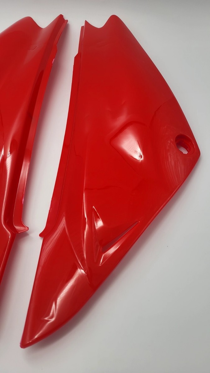 Yamaha XTZ 125 Side Caps X2 Red | Plastic | Right | Colombia | X2