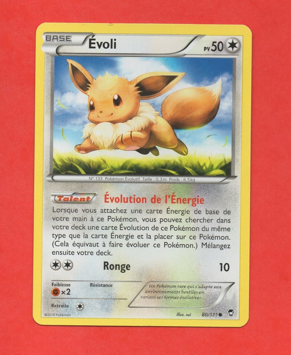 Pokemon No. 80/111 - Eevee - HP50 (A6944) | eBay UK
