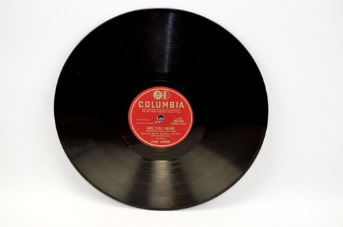 Vintage Columbia Stuart Hamblen Three Little Dwarfs 78 RPM Vinyl Record #20754 - Imagen 3 de 6