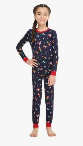 Member's Mark Unisex Kid's 2-Piece Family Holiday Pajama Set Size 8 Christmas - Picture 2 of 4