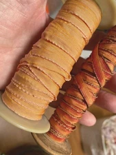 ombre lettuce edge ribbon flower making 1yd made in France