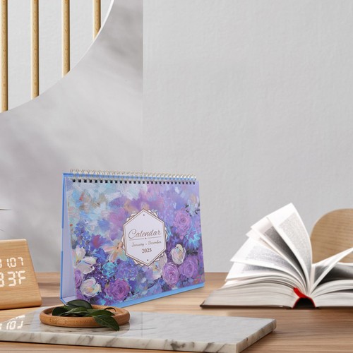Desktop-Kalender Büro Minikalender Für Den Schreibtisch Klappkalender - Bild 6 von 12
