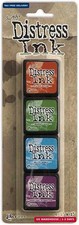 Ranger Tim Holtz Distress Mini Ink Pads 4/Pkg, Kit 2