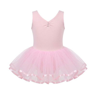 Girls Pink Ballet Tutu Dress 2-3T (110cm) Toddler Dance Leotard Skirt Costume