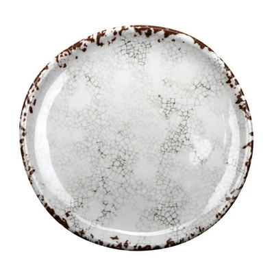 GET CS-5-FM French Mill Melamine 5.5'' dia. Bread Plate - 4 Doz