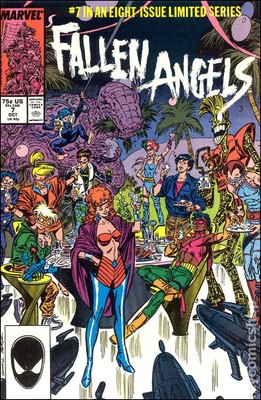 Fallen Angels #7 VF- 7.5 1987 Stock Image