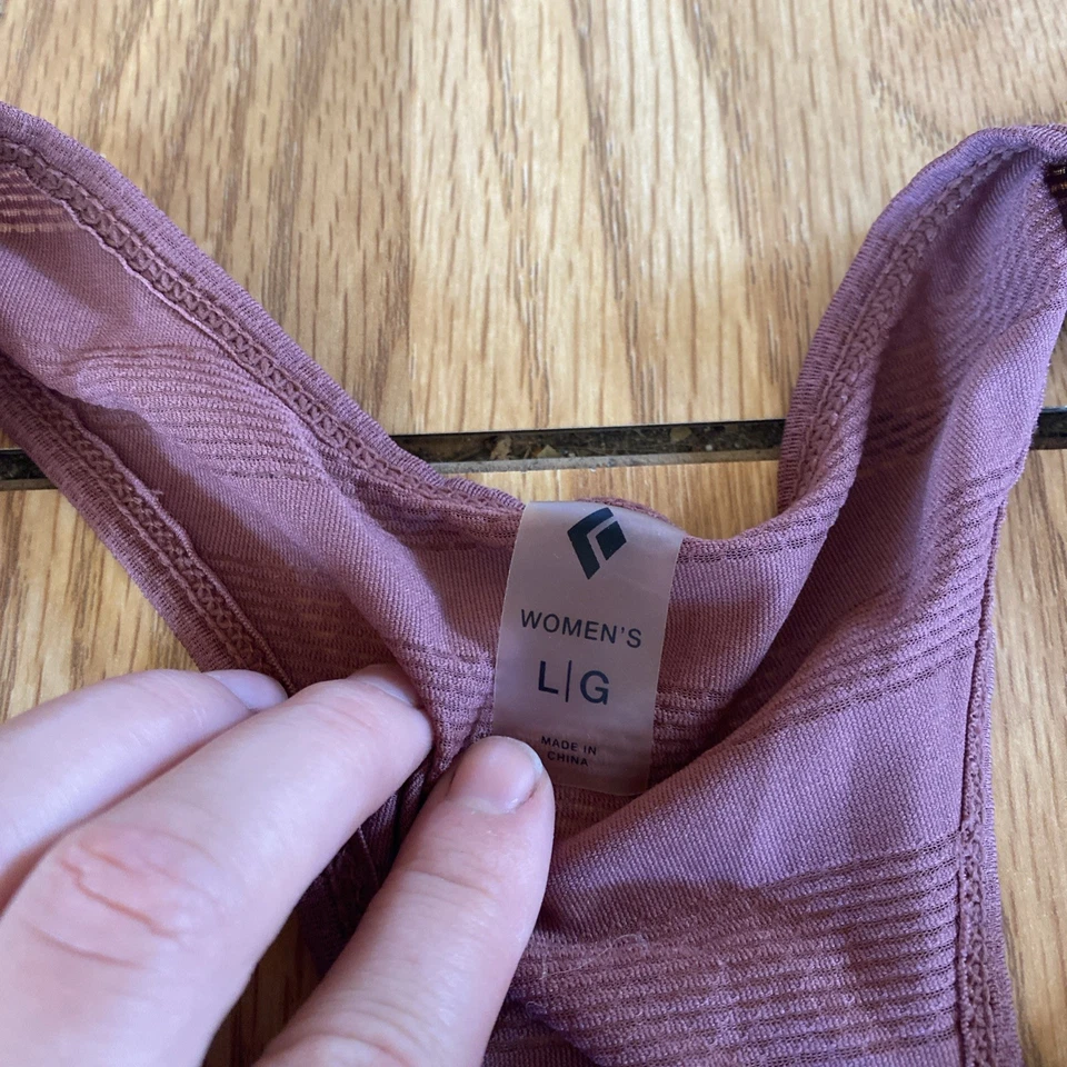 Black Diamond Racer Back Tank Top Women’s Large Lightweight Activewear - Image 3 of 4