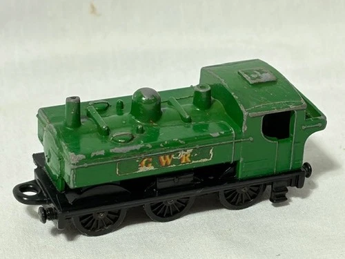 1979 Lesney Matchbox Superfast #47 Pannier Tank LOCO Train, Green, 1/64