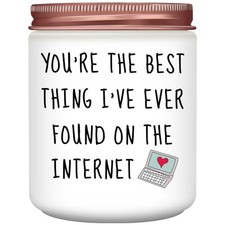 Homsolver Gifts for Her, Girlfriend, Wife, Funny Lavender-Rose Gold Best