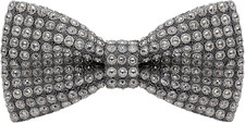 Rhinestone Bow Ties for Men Pre-tied Sequin Diamond Mens Women Tuxedo Bowtie wit