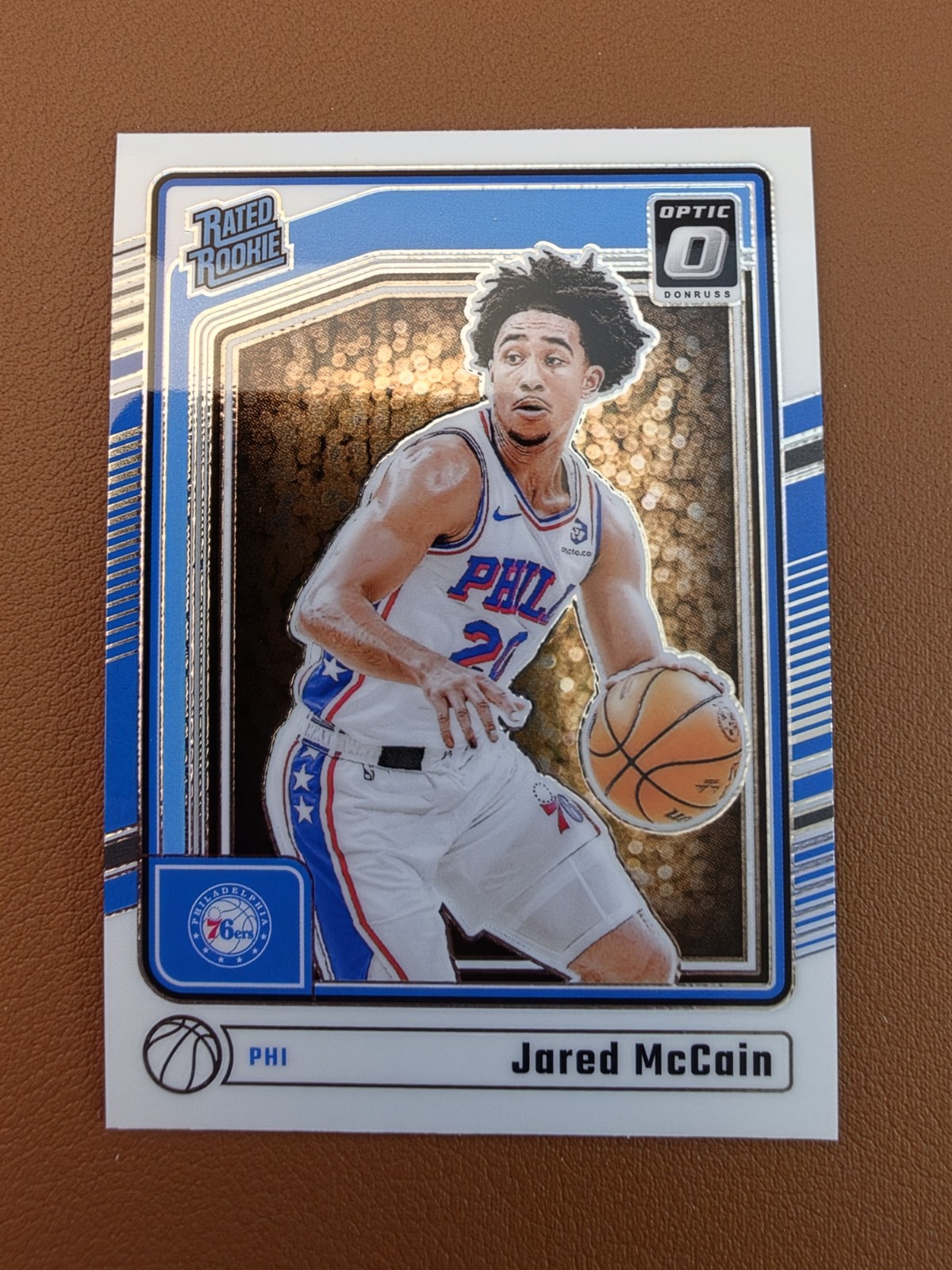 2024-25 Panini Donruss Optic - Rated Rookie Jared McCain #270 Holo Prizm (RC)