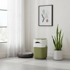 Feline Litter Trash Can Household Use Feline Poop Container Large Capacity