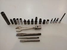  Snap On Tool Lot Sockets and Chisels