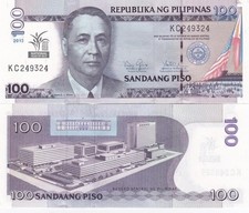 Philippines - 100 Piso 2013 UNC P. 220 - Year of Rice Lemberg-Zp