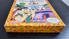 The Flintstones: Rescue Dino & Hoppy NES Box and Cart No Manual Tested Working