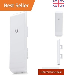 Effortless App-Controlled Networks Nano Station M5 WLAN Access Point - White