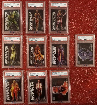 1998 Konami Metal Gear Solid Trading Card Set complete 100 Card