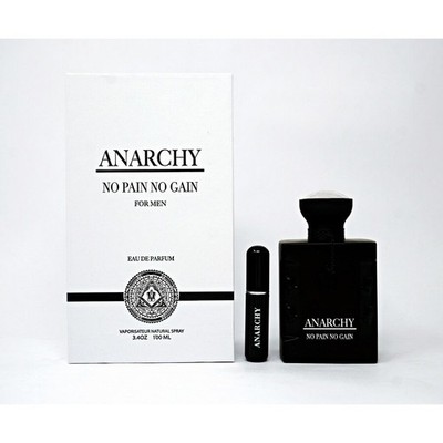 King Of Kings Men's Anarchy No Pain No Gain EDP Spray 3.4 oz Fragrances