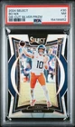 2024 PANINI SELECT DIE-CUT SILVER PRIZM #30 BO NIX ROOKIE RC PSA 7