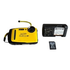 Fujifilm FinePix XP130 Waterproof Digital Camera w/ Charger  16GB SD Card