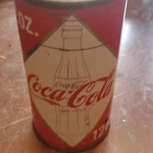 Coca-Cola Coke Vintage 12 oz Soda Can Advertising, Red & White Theme
