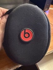 Beats Dre Soft Case for SOLO HD Headphones Case OEM Black Zipper Pouch Case Only