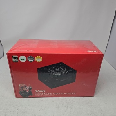 XPG CYBERCORE 1300W ATX Modular PSU 80 Plus Platinum Power Supply - SEALED