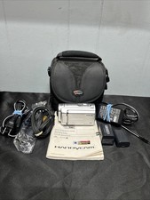 Sony DCR-SX41 Standard Definition Camcorder Silver - 8GB Internal Memory Bundl