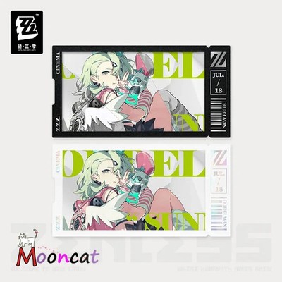 ZZZ miHoYo Zenless Zone Zero Sunna 2 Pcs Set Collection Card Official