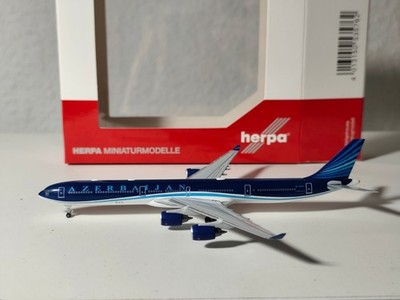 Herpa Wings Azerbaijan Airlines Airbus A340-600 4K-AI08 ''Baku 8'' 535762 1:500
