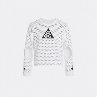 Size XL - Nike ACG Radical AirFlow NXT Long Sleeve Shirt Mens White IQ5848-100