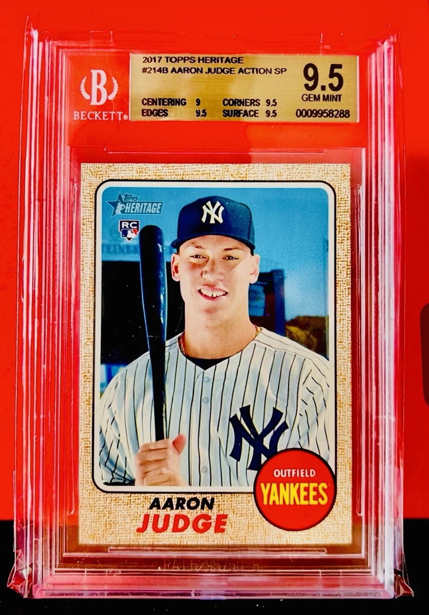 2017 Topps Heritage - Aaron Judge #214 for sale | eBay