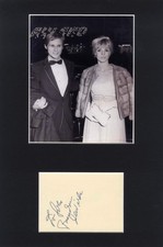 ACTOR Brandon deWilde autograph, signed card & mounted