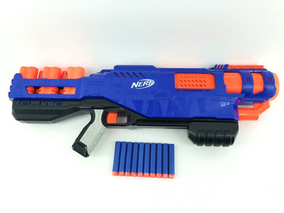 Nerf Gun Blaster Sturmgewehr N-Strike Elite Trilogy DS-15 Pumpgun - geprüft