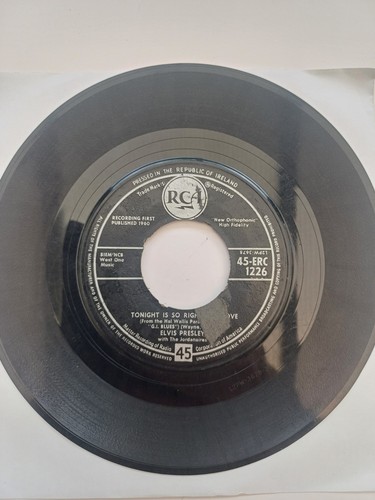 Elvis Presley - Wooden Heart 7" Vg - Picture 2 of 2