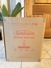 Sunbeam Electric Heated Mattress Pad - King 80" x 76" Machine Washable