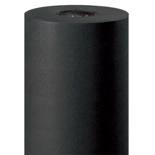 Black Kraft Paper Rolls - 24" - 50 lb. - 1 Roll - Picture 1 of 1