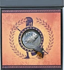 2021 Cook Islands $5 Athena’s Owl • 1 oz Silver Coin • UHR Antique Finish COA
