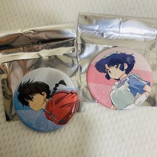 Ranma 1/2 CAFE Ranma Cafe Can Badge Ranma Akane