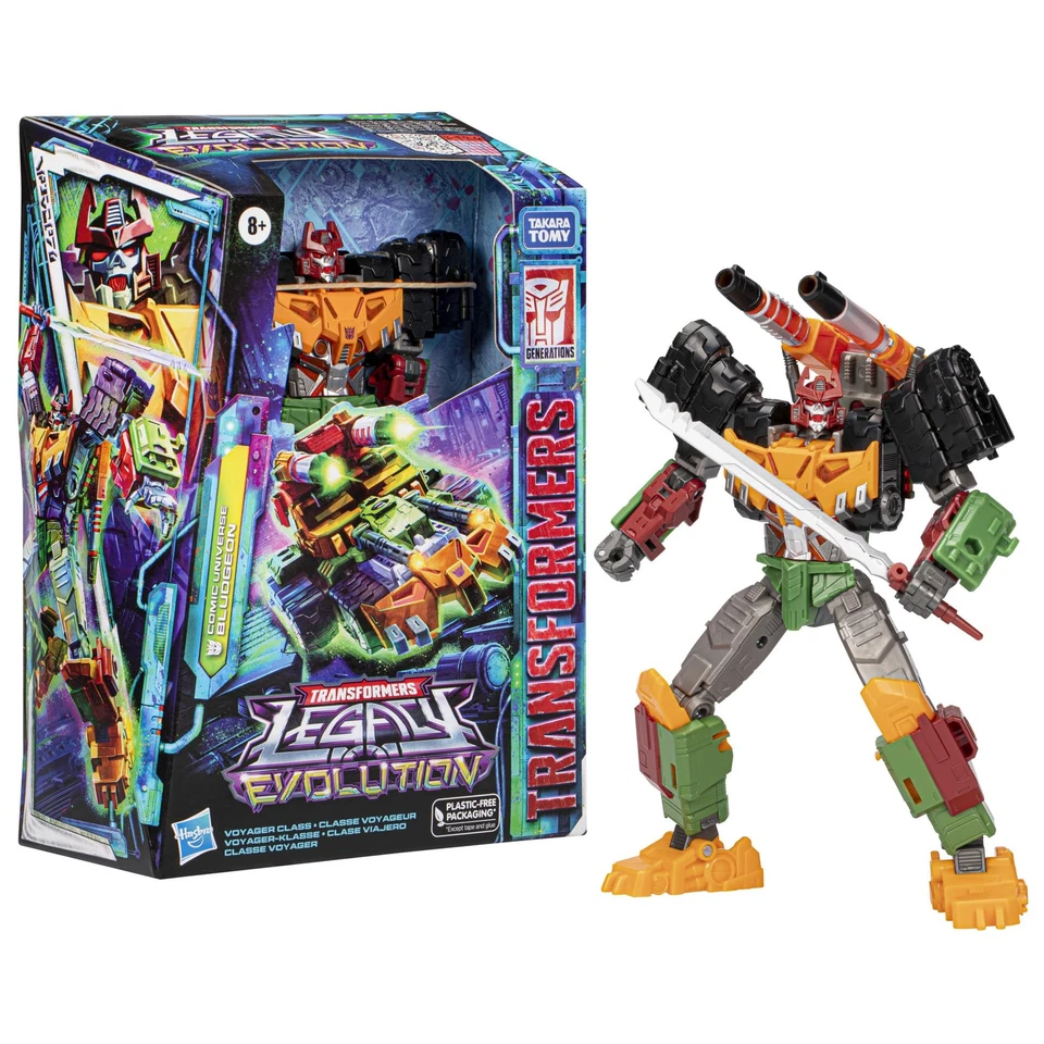 Toys Legacy Evolution Voyager Class Comic Universe Bludgeon Toy, 7-inch, Acti... - Image 3 of 4