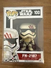 Funko Pop! Vinyl Star Wars The Force Awakens FN-2187 Blood Smear #100 In Protect