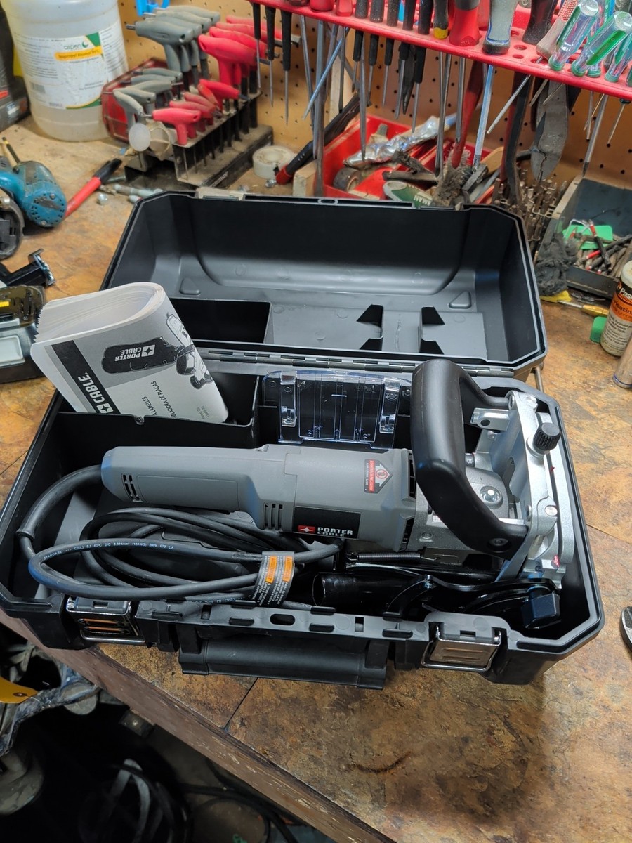 PORTER-CABLE 557 Deluxe Biscuit/Plate Joiner 39404005571| eBay