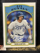2021 Topps Heritage Minor League Nick Loftin Auto